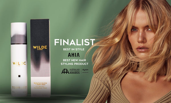 WILDE’s Volumising & Thickening Tonic: A Finalist in the AHIA and AHFA Awards, Revolutionising Hair Care with Natural Innovation