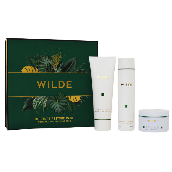 WILDE Moisture Restore Pack - WILDE Salon professional haircare australia natural ingredients hair tools styling products 