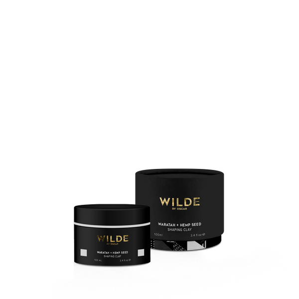 SHAPING CLAY - WILDE by Oscar - Salon professional haircare australia natural ingredients hair tools styling products 